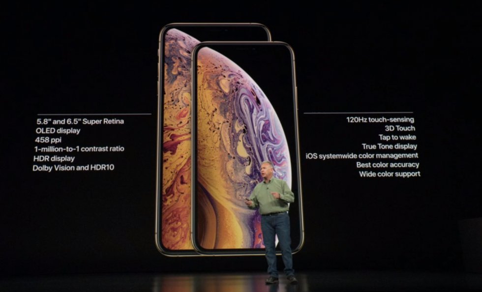 Lækre displays på Xs serien - Officielt: Her er de nye iPhones. 