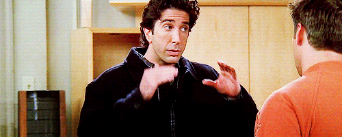 Det originale manuskript til Friends havde ikke planlagt Ross og Rachels famøse pause