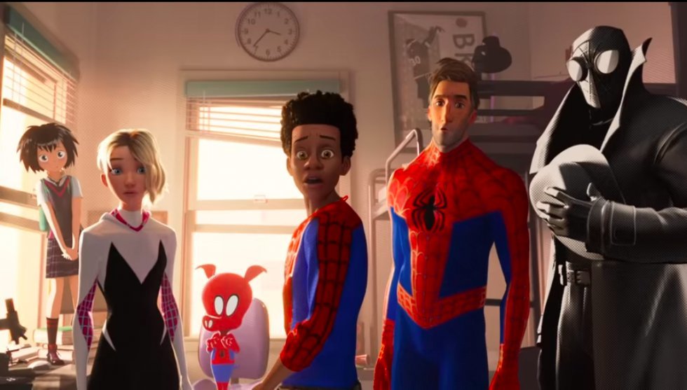 Ny trailer til Spider-Man: Into the Spider-Verse afslører seks forskellige superhelte