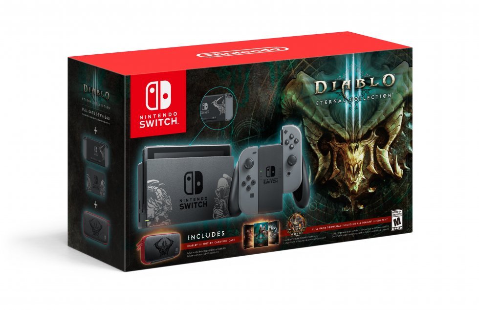 Nintendo Switch Diablo III Eternal Collection bundle