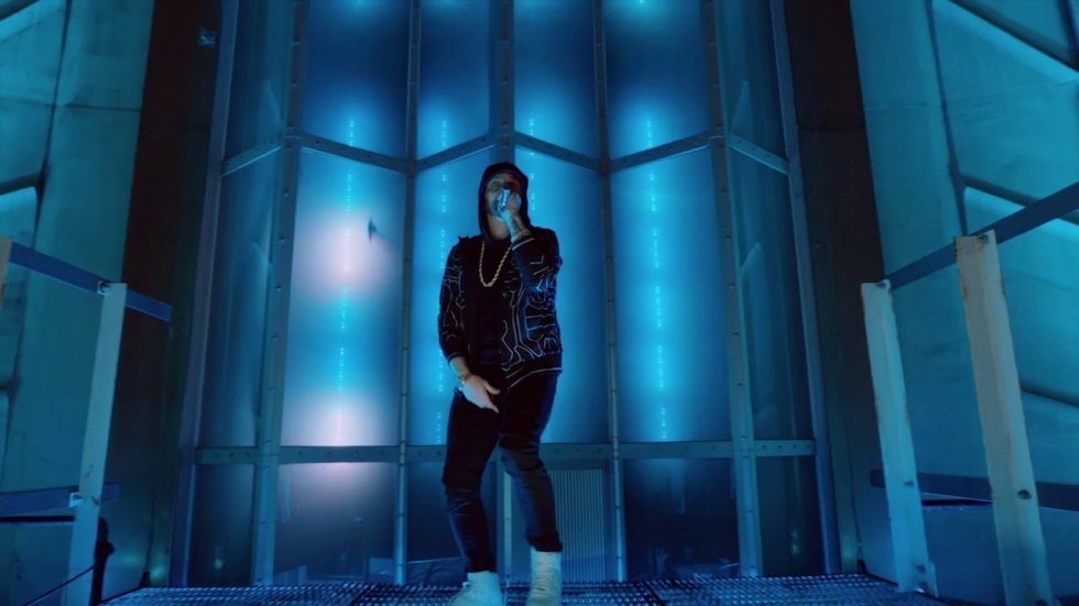 Eminem rapper sin Venom-sang på toppen af Empire State Building
