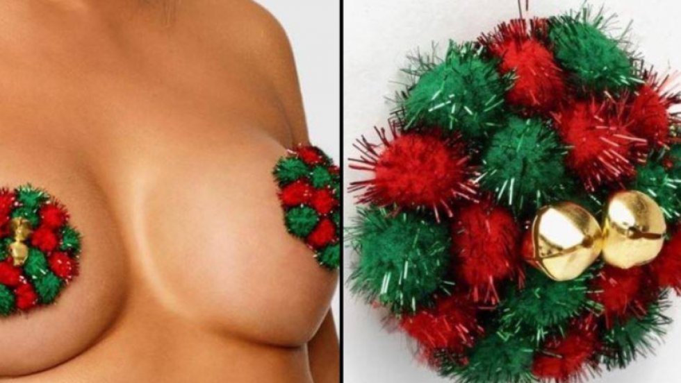 Nu kan man få julepynt til bryster