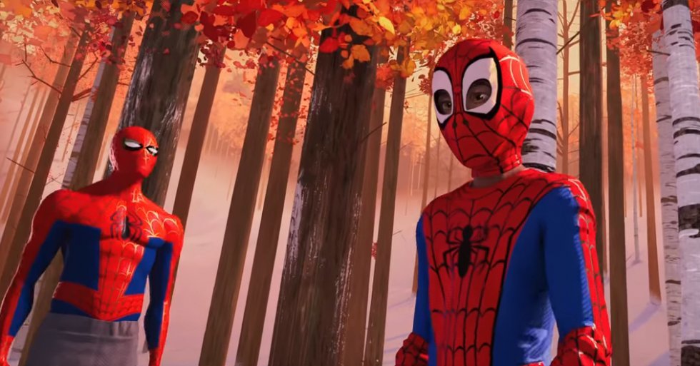 Peter Parker træner Miles Morales i ny trailer til Into the Spider-Verse
