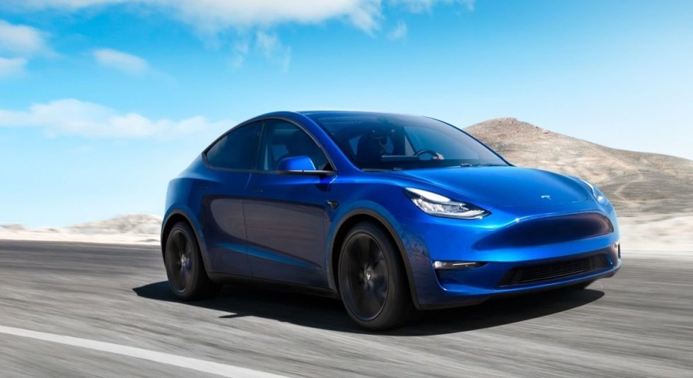 Se den nye Tesla Y