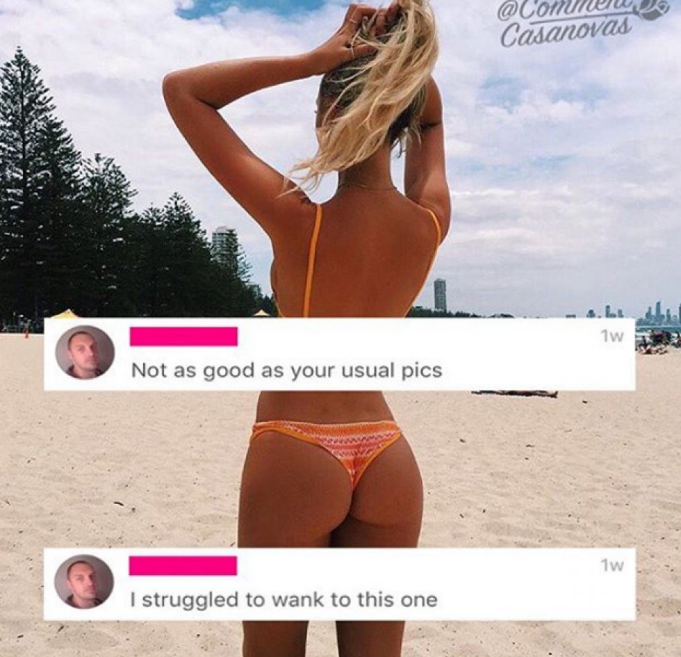 Instagram-konto samler alle perverse kommentarer på modellers profiler