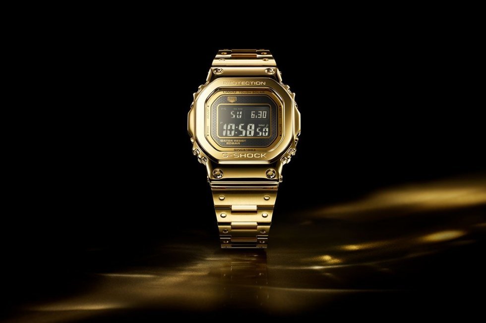 Casio har lavet et G-Shock i 18 karat guld