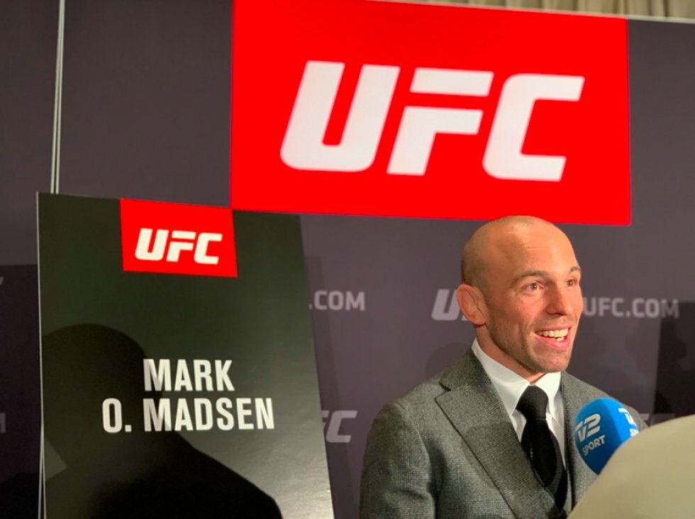 Mark O. Madsen - Foto: M! - Mark O. Madsen delt hovednavn i UFC-debut: Der var ingen plan B