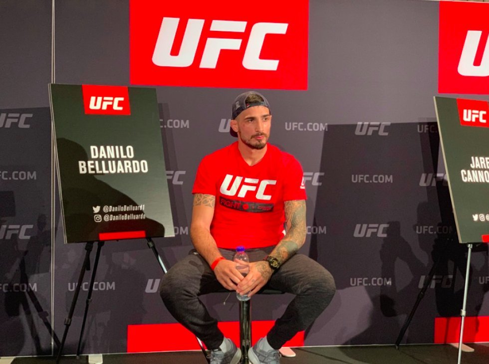 Danilo Belluardo - Foto: M! - Mark O. Madsen delt hovednavn i UFC-debut: Der var ingen plan B