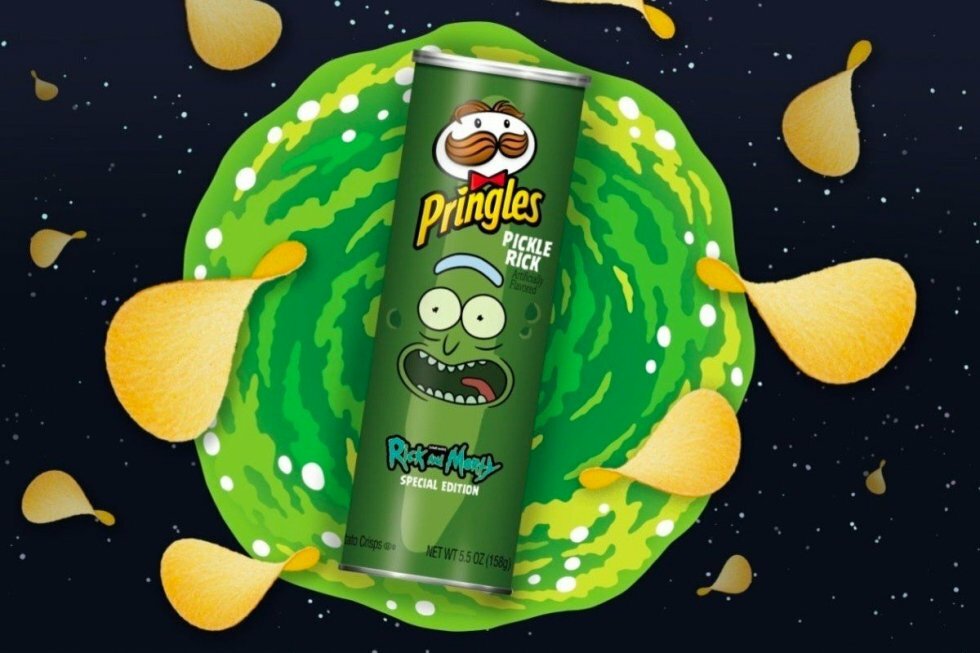 Pringles lancerer Pickle Rick smagsvariant