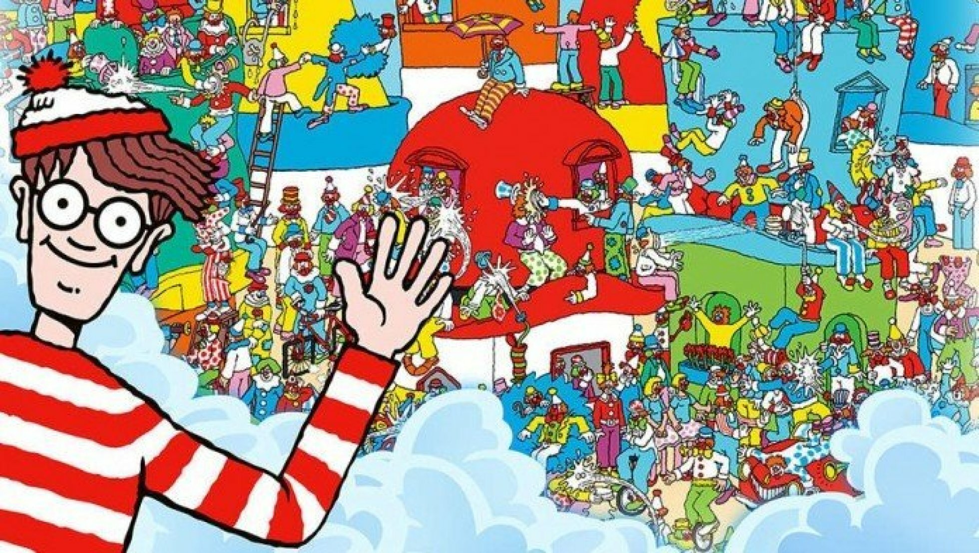 Find very. Уолли Валдо. Мультсериал Уолли. Уолли Валдо мультфильм. Where s Waldo игра.