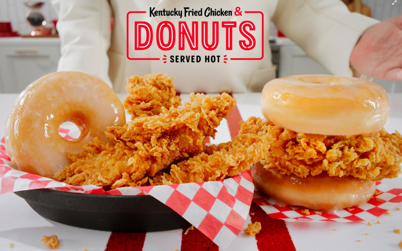 KFC lancerer Chicken & Donuts-butikker