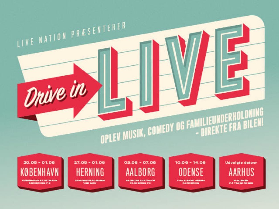 Drive In Live - L.O.C. holder sommerlandet i gang med drive-in tour