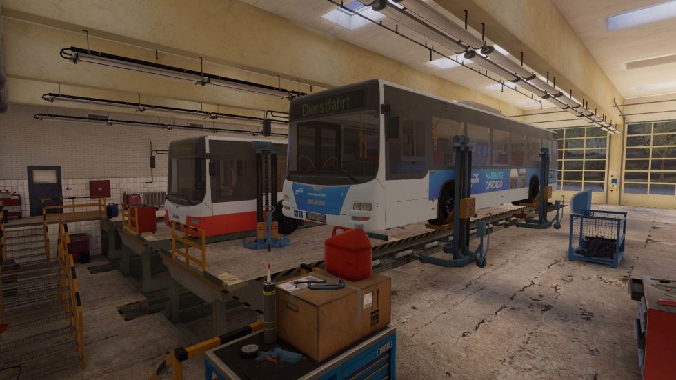 Udlev mekanikerdrømmen: nu kan du reparere busser i Bus Mechanic Simulator