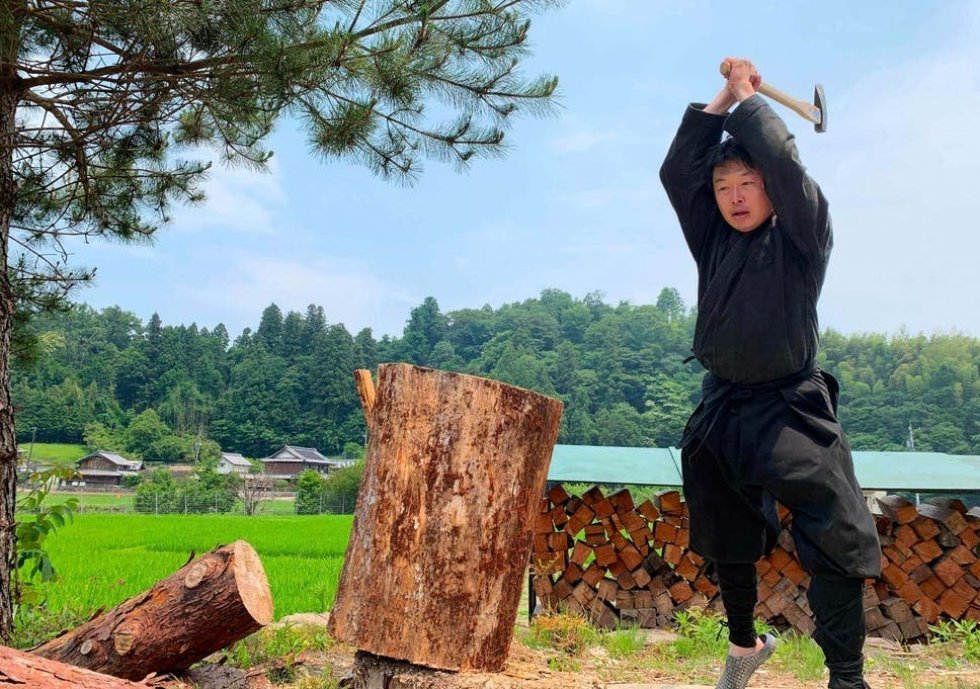 Japansk mand er den første i verden til at blive kandidatuddannet i Ninja-studier