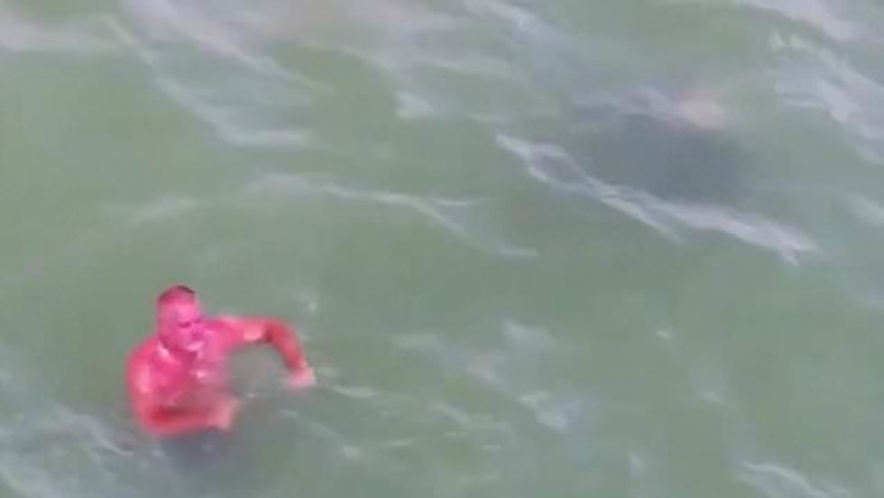 Florida-gut døbt Hellboy efter video af den vildeste solskoldning, du nogensinde har set