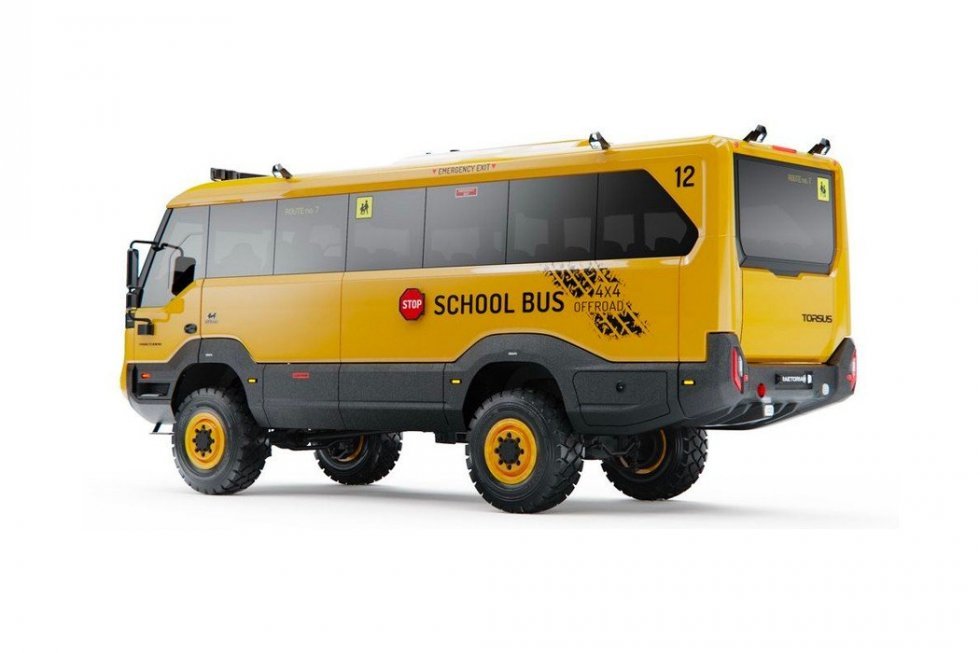 Torsus Praetorian er verdens vildeste offroad-skolebus