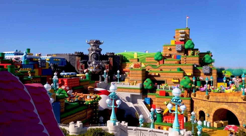 Super Marios forlystelsespark åbner i 2021