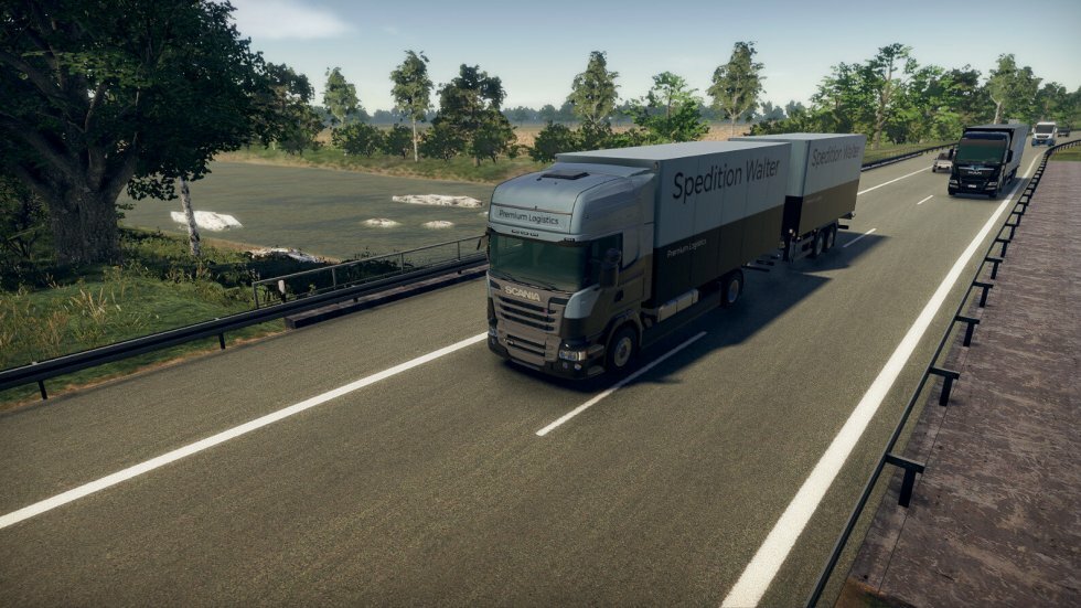 Drøm dig ud på de tyske motorveje i On The Road Truck Simulator