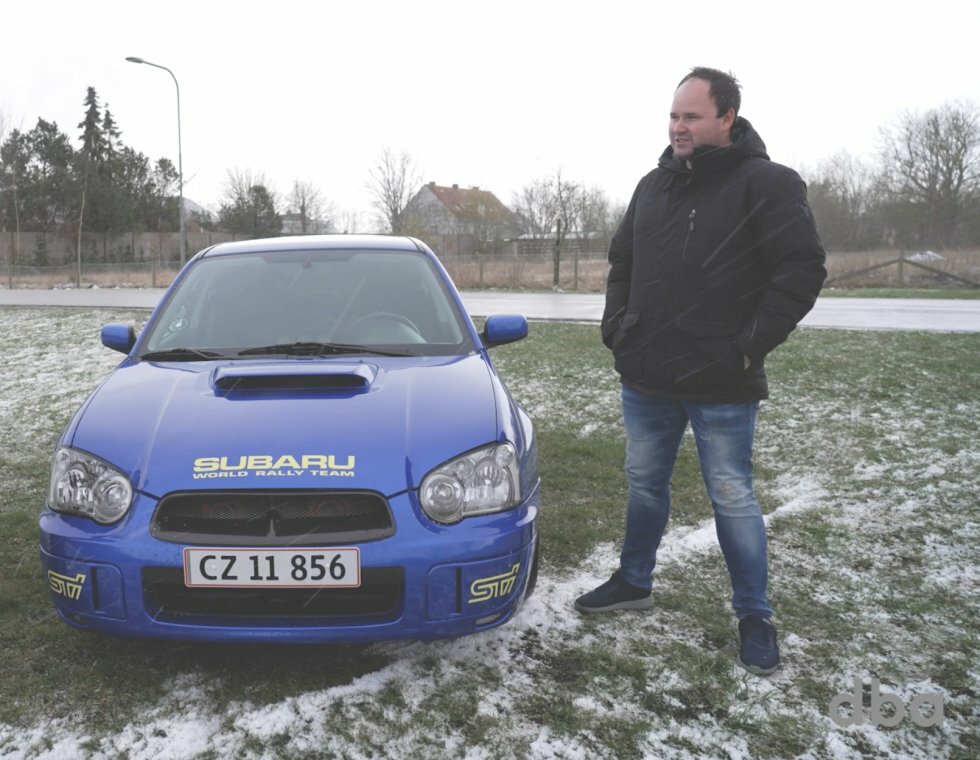 34-årige Martin sælger unik rallybil: Subaru Impreza WRX
