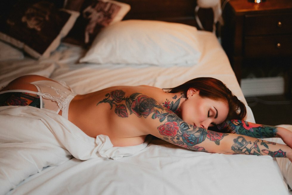 Nyt shoot med den norske tattoo-skønhed Isabell Baxter
