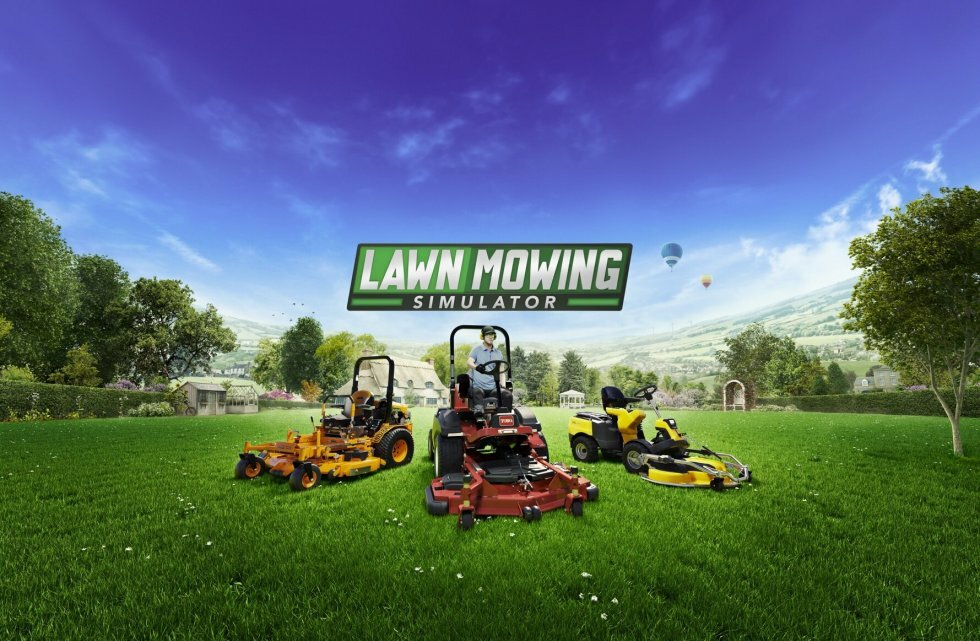 Simulator: Nu kan du slå græs med de fedeste græsslåmaskiner i det britiske opland!