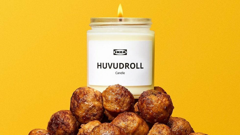 IKEA har lanceret duftlys, som dufter af deres kødboller