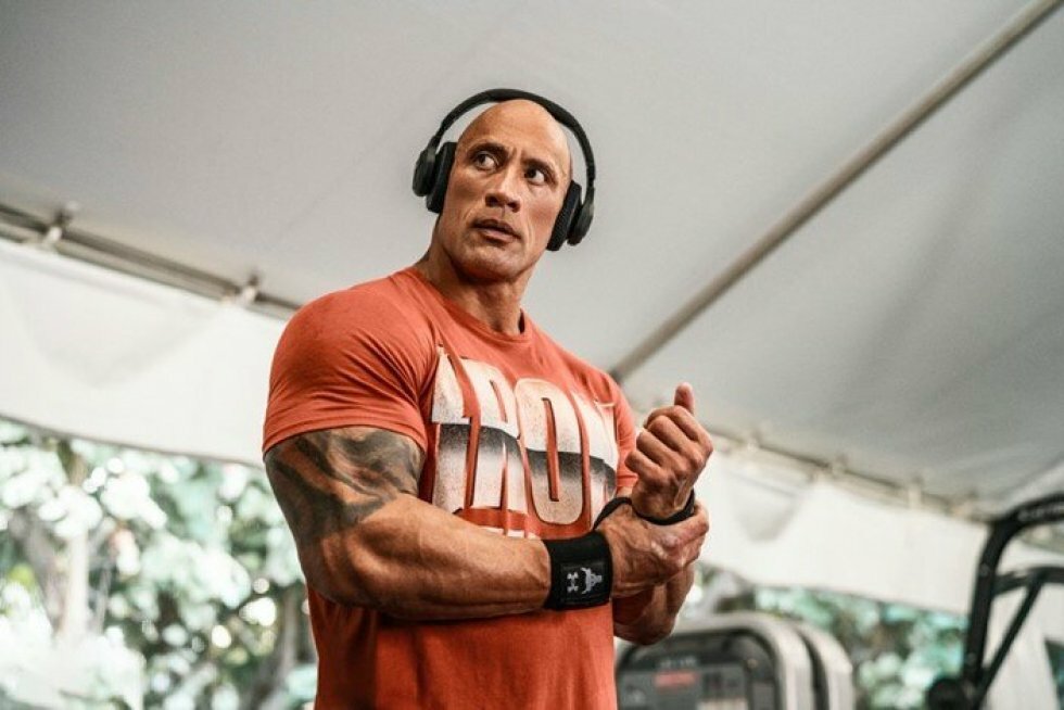 The Rock har godkendt et nyt sæt trænings-hørebøffer