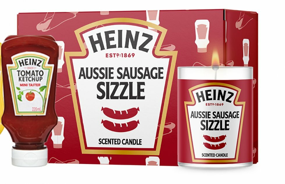 Heinz lancerer duftlys, der lugter af grillpølser
