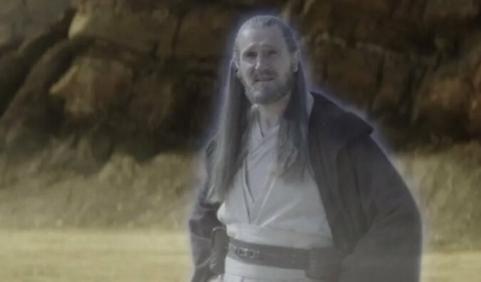 Liam Neeson tilbage som Force-ghost Qui-Gon Jinn - Foto: Lucasfilm - Obi-Wan Kenobi: Sæsonafslutning og mesterlige gæsteoptrædender