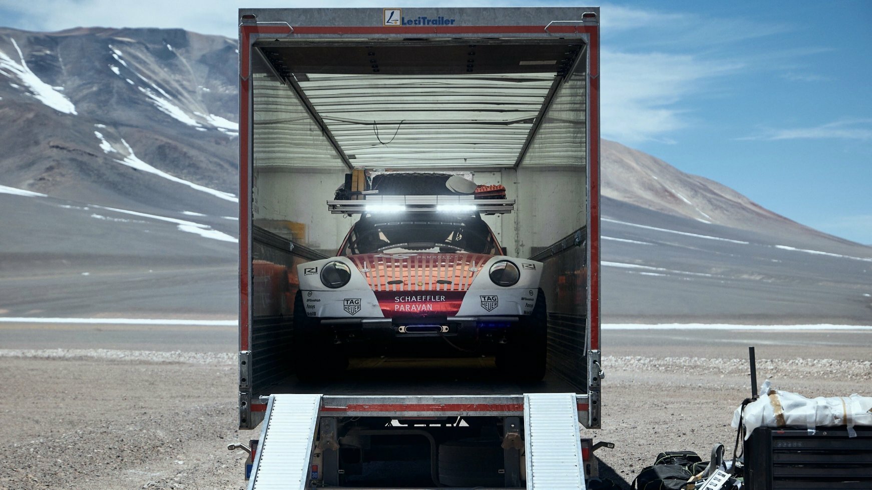 Denne Porsche 911 er designet til at bestige en vulkan