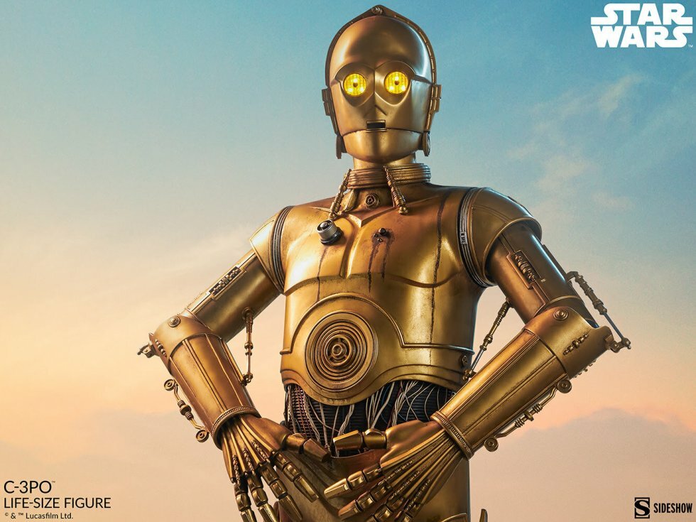 Nu kan du få en life-size C-3PO på 188 centimeter