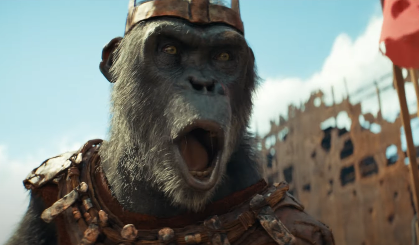 Aberne har overtaget verdensherredømmet i ny trailer til Kingdom of the Planet of the Apes