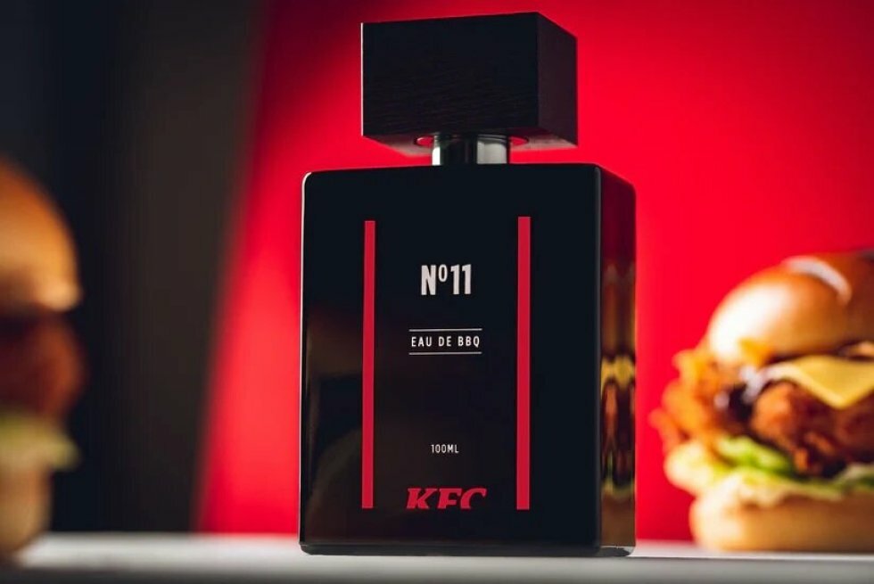 Eau de BBQ: KFC har lanceret en parfume til dig, der elsker duften af grillmad
