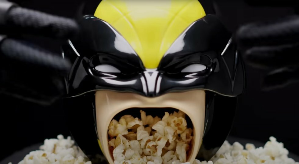 Ryan Reynolds tager pis på Wolverine med perverteret popcorn-skål til Deadpool 3
