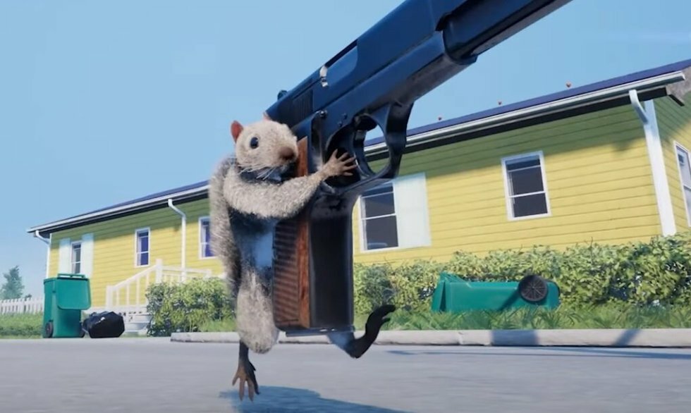 Nyt skydespil lader dig være et bevæbnet egern på hævnmission