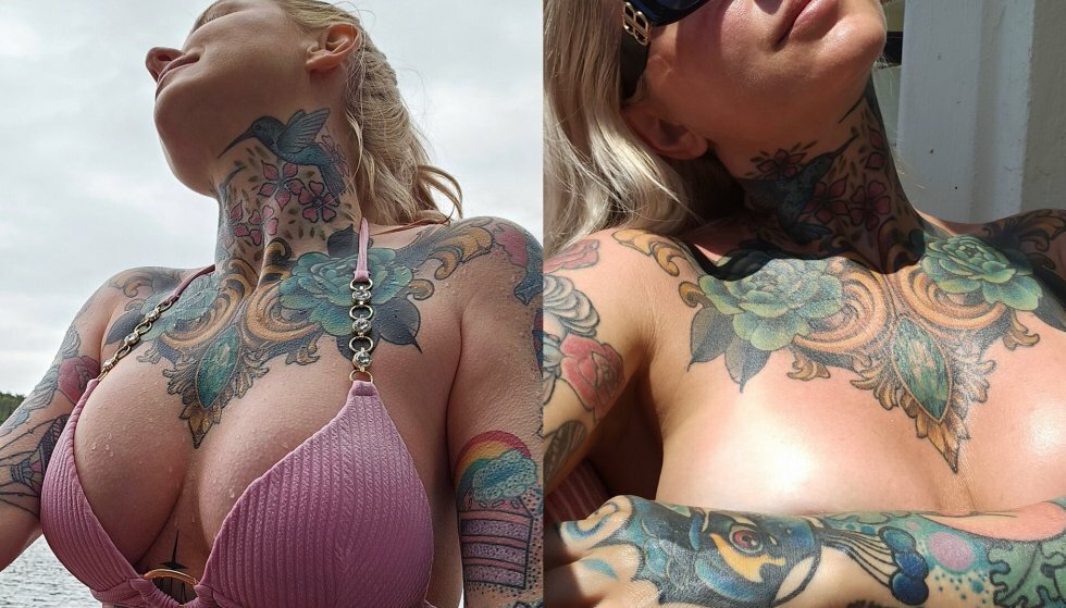 Vi har fået pivfrækt sommer-postkort fra vores yndlingsbabe fra Norge, Isabell Baxter