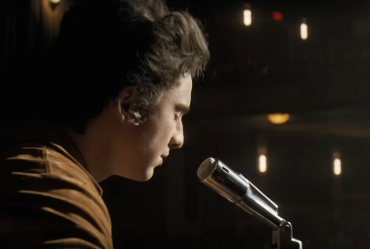 Se Timothée Chalamet forvandlet til Bob Dylan i kommende biopic