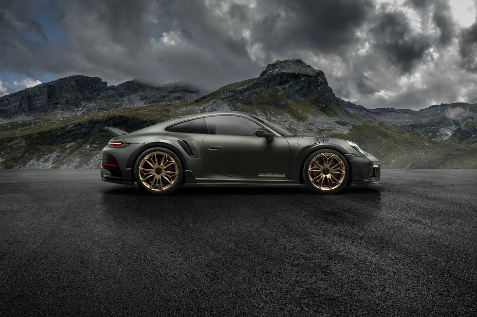 TECHART GTstreet R Monochrome - TECHART GTstreet R Monochrome: 50 år med Porsche Turbo - nu endnu vildere