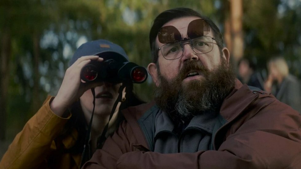 Nick Frost på flugt fra seriemorder på øde svensk ø i første trailer til horrorkomedien Get Away