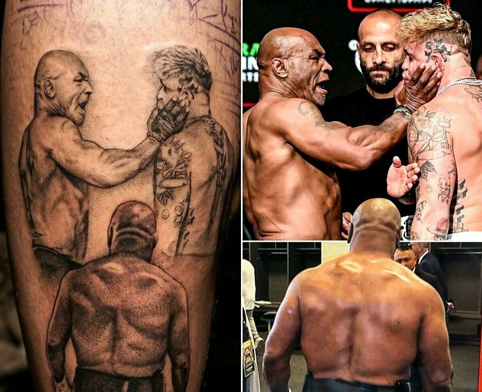 Årets værste tattoo? Boksefan får Mike Tysons røvballer og lussing til Jake Paul tatoveret