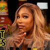 Serena Williams Returns Hot Sauce Serve After Hot Sauce Serve While Eating Spicy Wings | Hot Ones - Serena Williams viser rutineret konkurrence-mentalitet i nyt Hot Ones