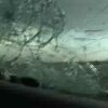 Huge hail balls vs car - Vanvittigt Vejr