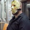 JASON VOORHEES Back in New York with a Beard PSA (2020) - Jason Voorhees råder folk til at bære ansigtsmasker i Corona-tiden