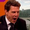 Tom Cruise Reacts to Slow-Mo Footage of How He Broke His Ankle | The Graham Norton Show - Tom Cruise viser hans fail-stuntvideo til Mission Impossible, som kostede ham en brækket ankel