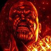 The Mad Titan, Thanos; a pumpkin carving timelapse - Kunstner laver vanvittige græskarhoveder til Halloween