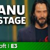 Cyberpunk 2077 - Keanu Reeves On Stage | Microsoft Xbox E3 2019 - Keanu Reeves er afsløret som stjernen i Cyberpunk 2077
