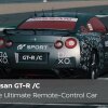 Nissan GT-R /C - the ultimate remote-control car for gamers - Se verdens første PlayStation-styrede Nissan GT på Silverstone banen