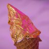 Indulge in this pure 24 karat gold ice cream from Snowopolis - Nu kan du få din softice overtrukket med ægte guld 