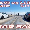 LUCID AIR vs PLAID * 1,111 HP Lucid Air Dream Edition vs Tesla Plaid 1/4 Mile Drag and Roll Races - Dragrace: Tesla Model S Plaid vs Lucid Air Dream