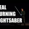Real Burning Lightsaber from Star Wars! | Sufficiently Advanced - Mand bygger Star Wars-lignende lyssværd - og det er lige så farligt som det lyder